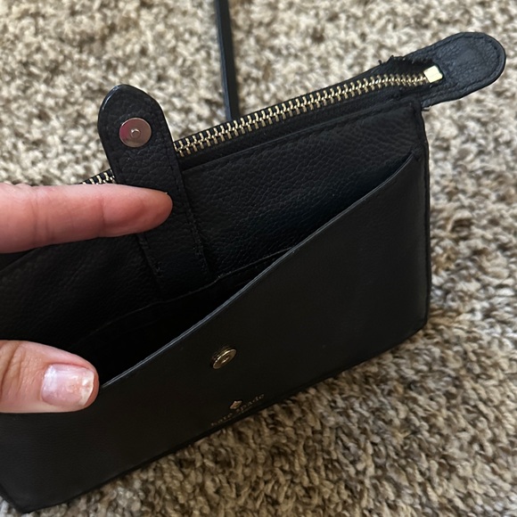 Kate Spade Black Pebbled Leather Crossbody Bag - Picture 3 of 12